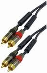 CABLE AUDIO 2 RCA M - 2 RCA M 5m