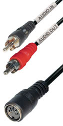 2RCA M - DIN H 5P 180 0,2m REP/GRA