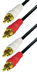 2RCA MACHO - 2RCA MACHO 1,5m DORADO