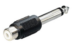 ADAPTADOR 6,3MONO M - RCA H