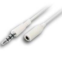 CABLE AUDIO PARA IPHONE 3,5mm ST M 4PIN - 3,5mm ST  H 4P 0,1M