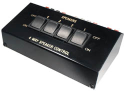 CAJA CONMUTACION ALTAVOCES 8/16 OHM