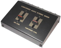 MINIMEZCLADOR AUDIO PARA CAMARAS