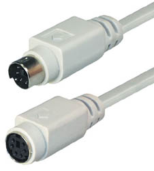 CABLE 6P MINI DIN M - 6P MINI DIN H