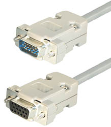 CABLE 1:1 SUB-D M 15HD-SUB-D H 15HD
