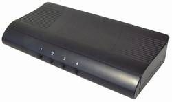 CAJA CONMUTADA 5XDVI H 24+5 + 5X 3RCA H + 3,5MM ST  M, (4 APARATOS) NEGRA