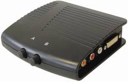 CAJA CONMUTADA DVI-AUDIO, 2XDVI H 24+5P + 2X 3RCA  H IN - DVI H 24+5P + 3RCA H