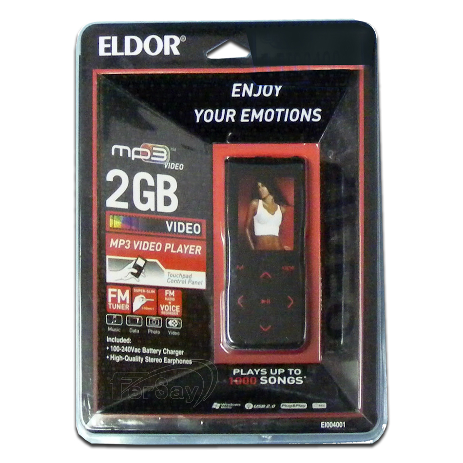 MP3 VIDEO PLAYER DE 2GB, FM, REGISTRADOR VOZ Y RAD IO.