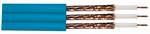 CABLE PLANO 3H AZUL 100m           