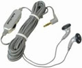 AURICULAR TV/AUDIO STEREO, CABLE 5M., 100dB, 20hz- 2khz. 0,15mm, CLAVIJA 3,5mm 