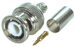 CONECTOR BNC CRIMPEAR PARA RG174U