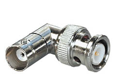 BNC M - BNC H ACODADO