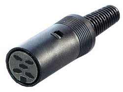 CONECTOR DIN H 5P (X)