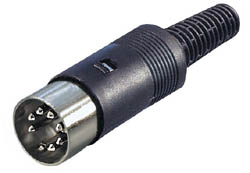 CONECTOR DIN M 7P
