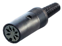 CONECTOR DIN H 7P