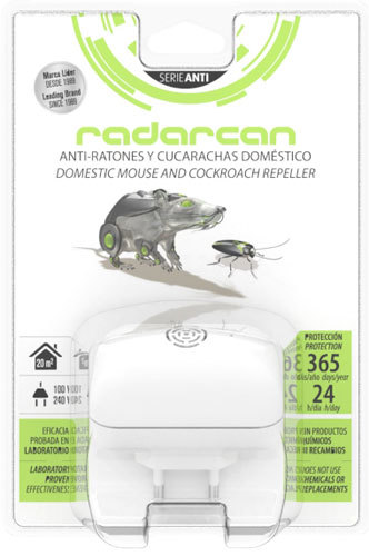 ANTI-RATONES Y CUCARACHAS. 20 m2.  