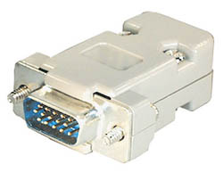 SUB-D 15 PIN CONECTOR MONITOR MACHO