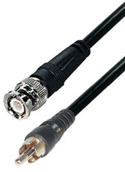 BNC M - RCA M 1,5m