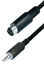 CONEXI HOSIDEN 5P M- 2,5STER M 2m