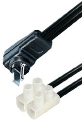 CONECTOR ACODADO DE ALTAVOZ