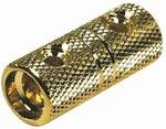 CONECTOR DE CABLE HASTA 20mm DORADO