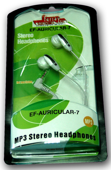 AURICULAR MP3 - MP4 JACK 2,5mm FERSAY INTRAUDITIVO