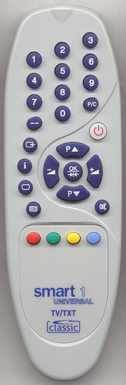 Telemando smart 1 universal tv - IRC84001 - CLASSIC