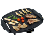 PLANCHA ASAR JATA GR230, COCINA EN TODA SU SUPERFI CIE, SUPERFICIE LISA ANTI-ADHERENTE, MEDIDAS 300X3 00MM, GRAN RESISTENCIA AL RAYADO, TERMOSTATO REGUL ABLE, BANDEJA SALSERA, ASAS DE TOQUE FRIO, APTA PA RA LAVAVJILLAS, FACIL LIMPIEZA