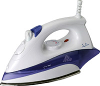 PLANCHA JATA 1800W SUELA ACERA INOXIDABLE,VAPOR RE GULABLE, SISTEMA ANTI-CAL Y AUTO-LIMPIEZA, TEROSTA RO REGULABLE DE TEMPERATURA,DEP�SITO DE AGUA TRANS L�CIDO, PILOTO LUMINOSO