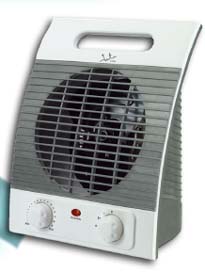 TERMOVENTILADOR, SELECTOR ROTATIVO 3 POSICIONES: V ENTILACI�N- CALOR MEDIO- CALOR MXIMO. SISTEMA 