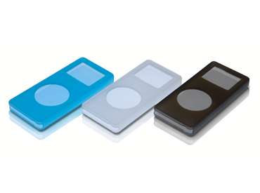 FUNDAS (3) DE SILICONA PARA IPOD NANO, 3 COLORES