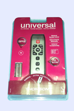 TELEMANDO UNIVERSAL ZAPPER  1 EN 1 CON GOMA