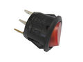 INTERRUPTOR LUMINOSO REDONDO ROJO 20mm, 5A - Switches - FERSAY