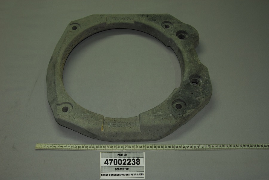 Contrapeso 11 kg lavadora Vestel 47002238 - 47002238 - VESTEL