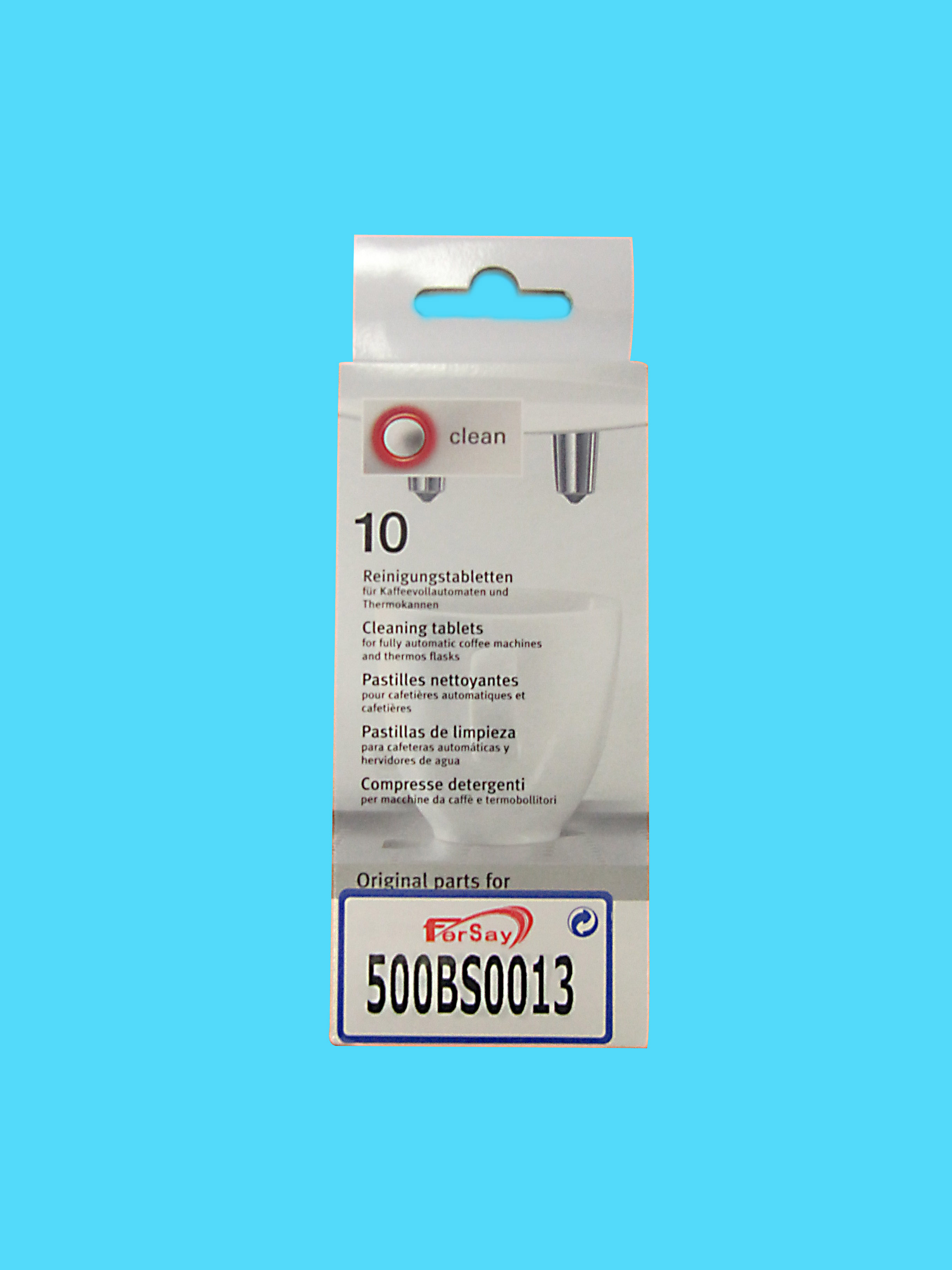 Pastilla limpiadora para cafet - 500BS0013 - BSH