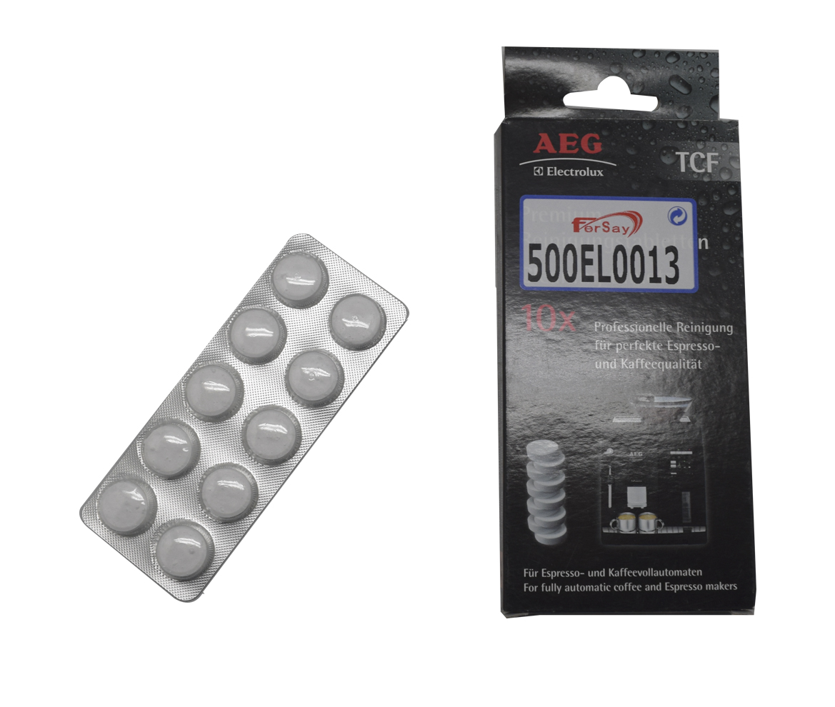 Pastillas descalcificadoras cafeteras 10 unidades - 500EL0013 - AEG