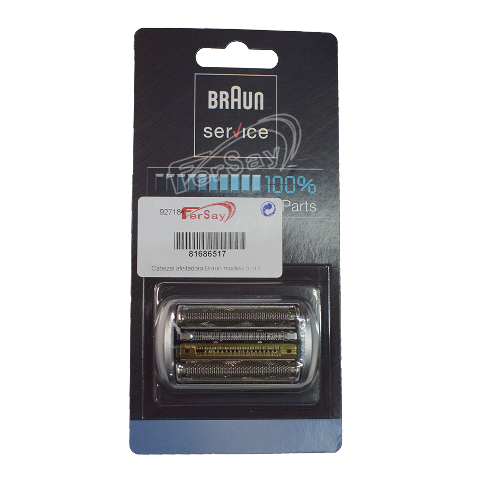 Cabezal afeitadora Braun 81686517 - 81686517 - BRAUN