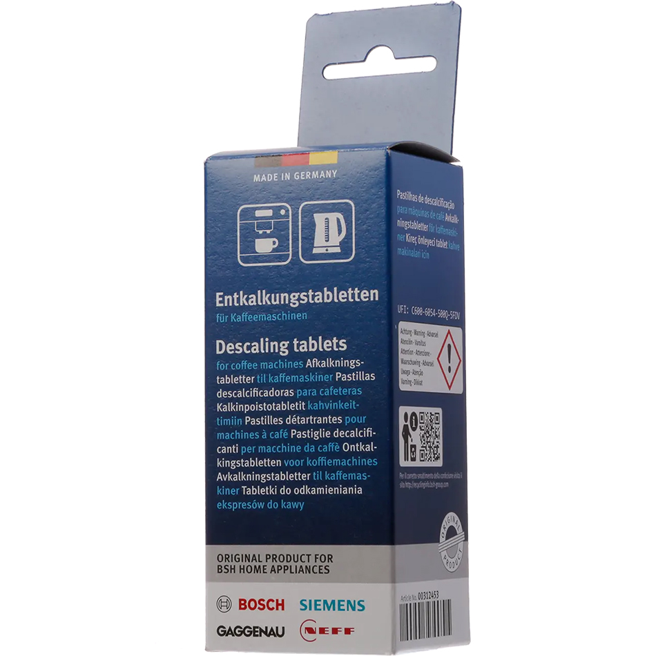 Pastillas limpieza cafeteras Bosch 00311864 BSH - ACC020024 - BOSCH
