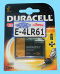 PILA DURACELL ALCALINA 4LR61 - E4LR61 - DURACELL