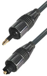 Toslink m - jack m 3,5MO 6DIAM - EAL3HR - TRANSMEDIA