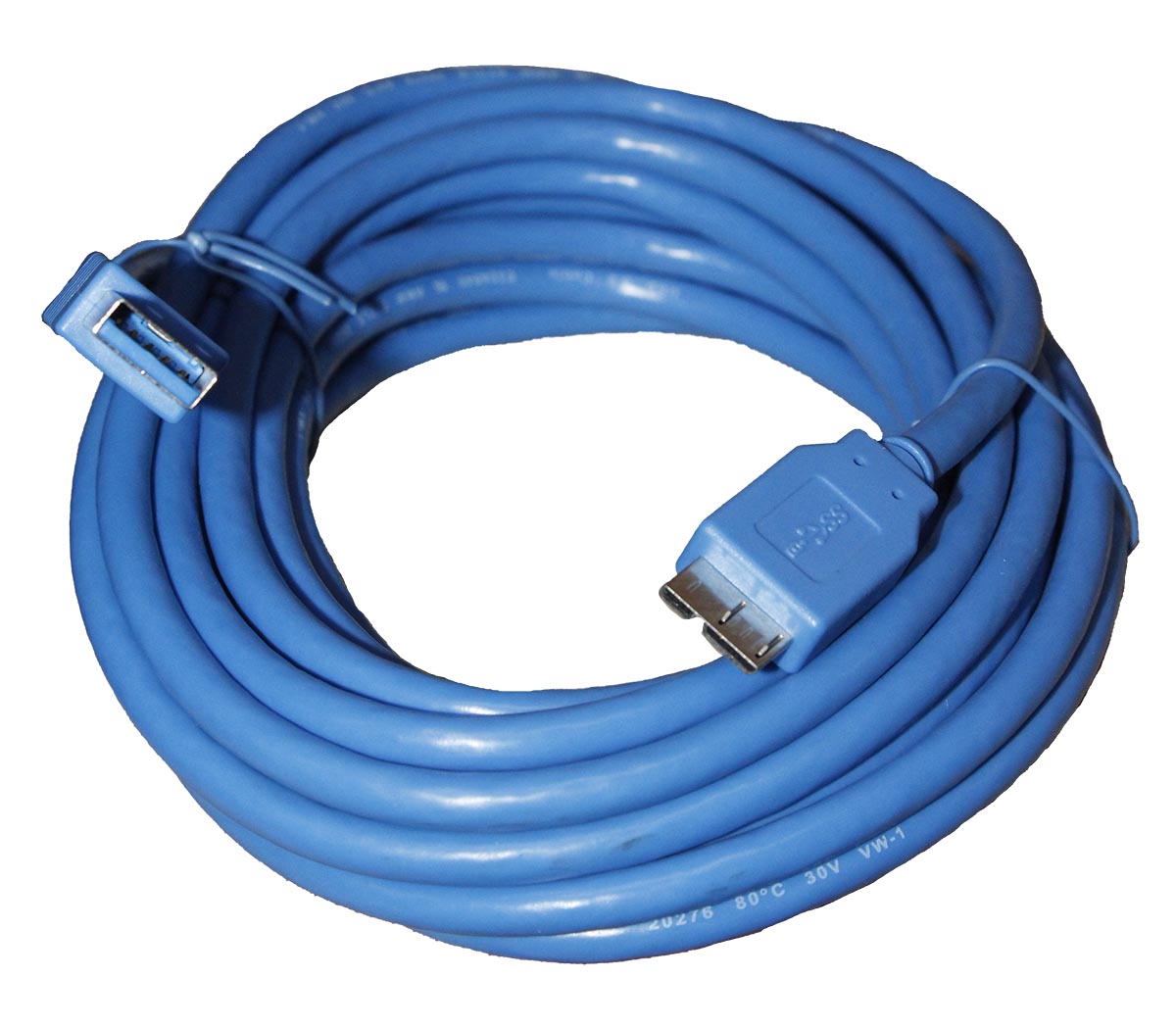 Cable de USB tipo A macho a USB tipo B macho 5m - EC1395M - TRANSMEDIA