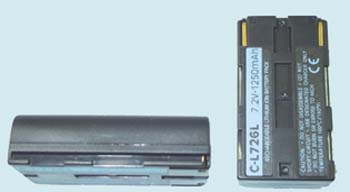 Bateria canon 7.2V 1250MAH - ECL726L - *
