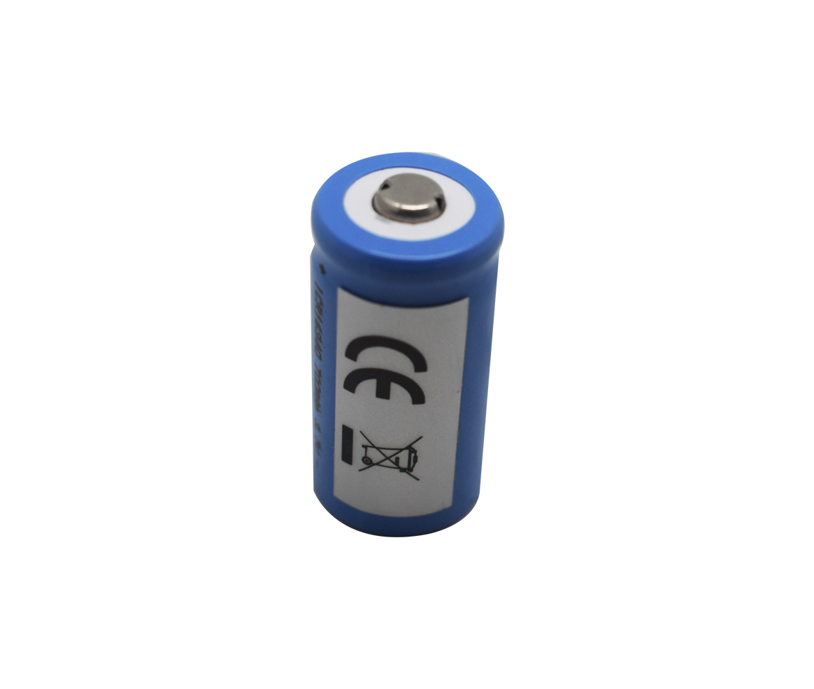 Pila litio CR123A recargable 500MAH - ECR123ARECARGABLE - FERSAY