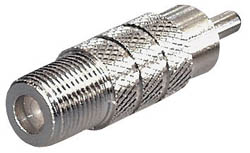 Conexión adaptador RCA macho a F hembra. - EFF22 - TRANSMEDIA