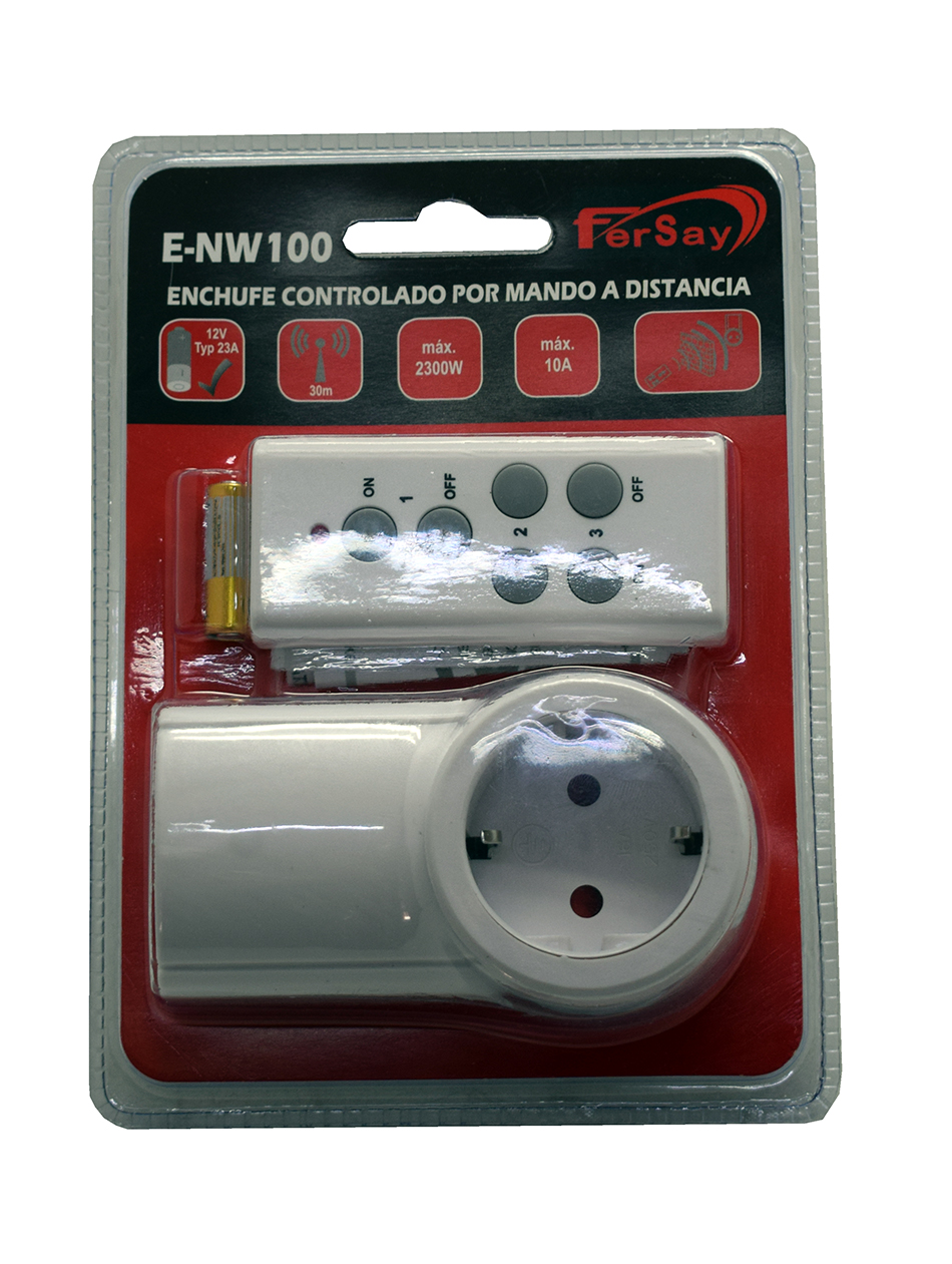 Enchufe inteligente con mando a distancia - ENW100 - FERSAY