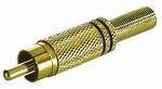 RCA MACHO NEGRO METAL 5-6 MM - ESCG2S - TRANSMEDIA