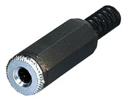 Conector tipo Jack hembra de 3,5 mm stereo - ESK4K - TRANSMEDIA