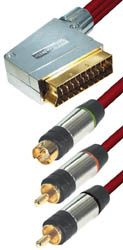 Euro m - 2xRCA M+RCA h HI-QTY - EVS7SHG - TRANSMEDIA