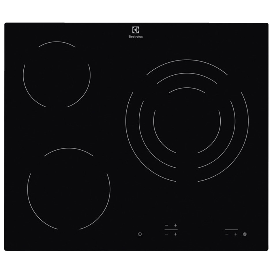 Vitroceramica Electrolux Radiante 3 zonas - EHF6232IOK - ELECTROLUX