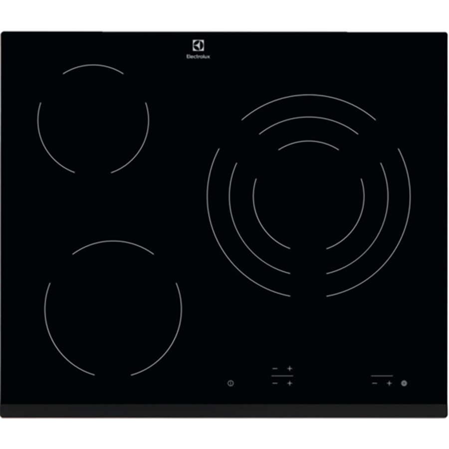 Vitrocerámica radiante Electrolux de 3 zonas - EHV6232FOK - ELECTROLUX